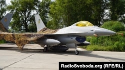 Первые F-16 в Украине на День воздушных сил ВСУ. Киевская обл. 4 августа 2024 года