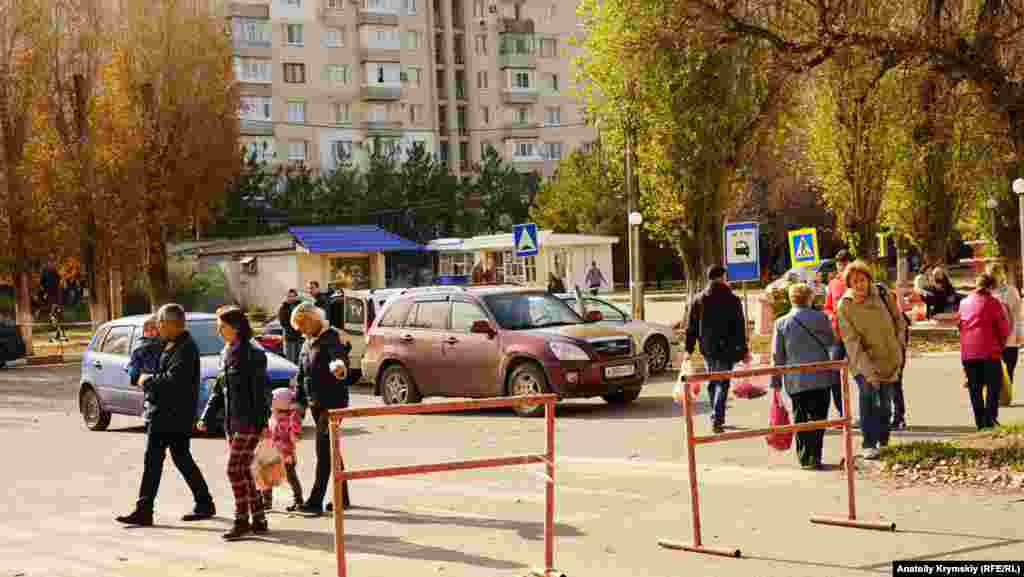 На перекрестке улиц Гайдара и Сопина