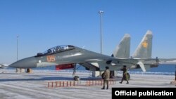 Истребитель Су-30СМ российского производства, иллюстрационное фото