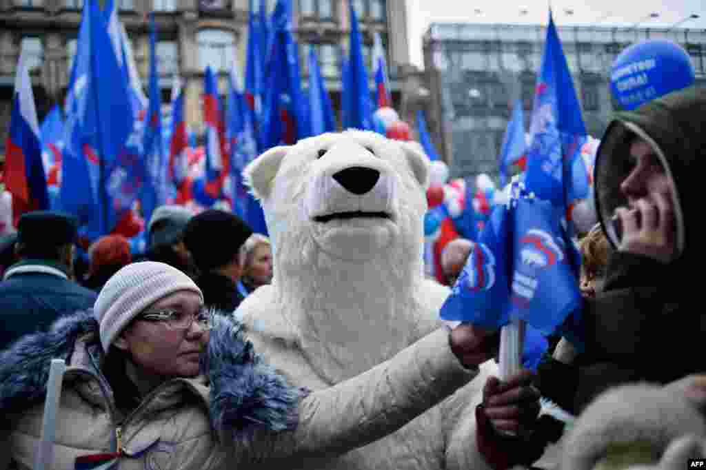 Шествие &laquo;Мы едины!&raquo; в центре российской столицы