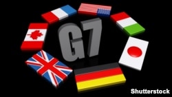 Страны G7. Иллюстрация 