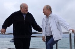 Владимир Путин и Александр Лукашенко в Сочи. 29 мая 2021 года