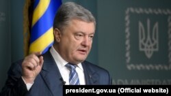 Президент Украины Петр Порошенко 