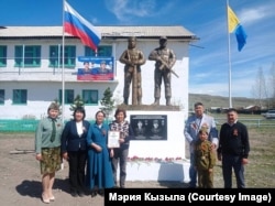 Мемориал погибшим в Украине наемникам, Тува