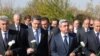 Armenian leaders paid tribute to the victims of the October 27 parliament shooting with a special ceremony.